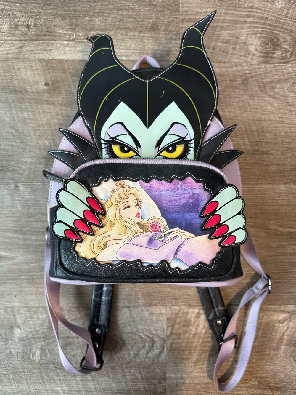 Loungefly Disney Villains Scene Maleficent Sleeping Beauty Mini Backpack